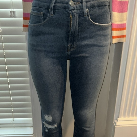 Good American- Good Curve Skinny Jeans size 4/27 - Picture 3 of 6